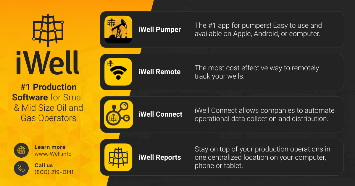 Oil field production software